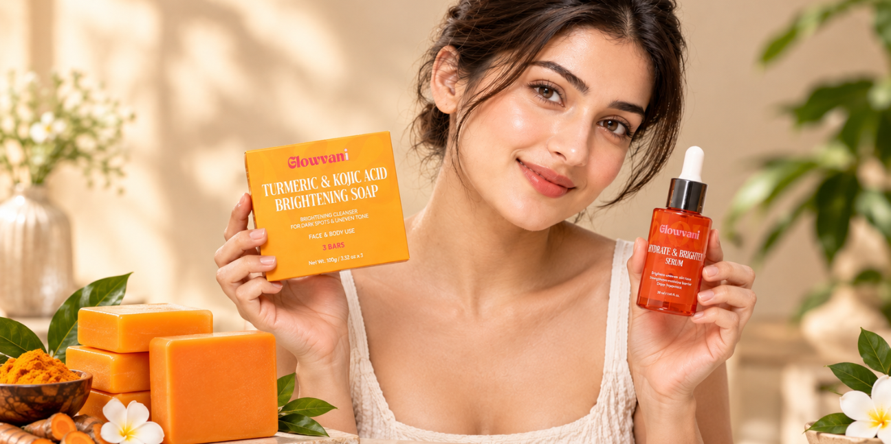 Glowvani Review: Turmeric Brightening Bar, Deep Hydration Glow Serum, or Turmeric Glow Pads—Which Should You Choose?
